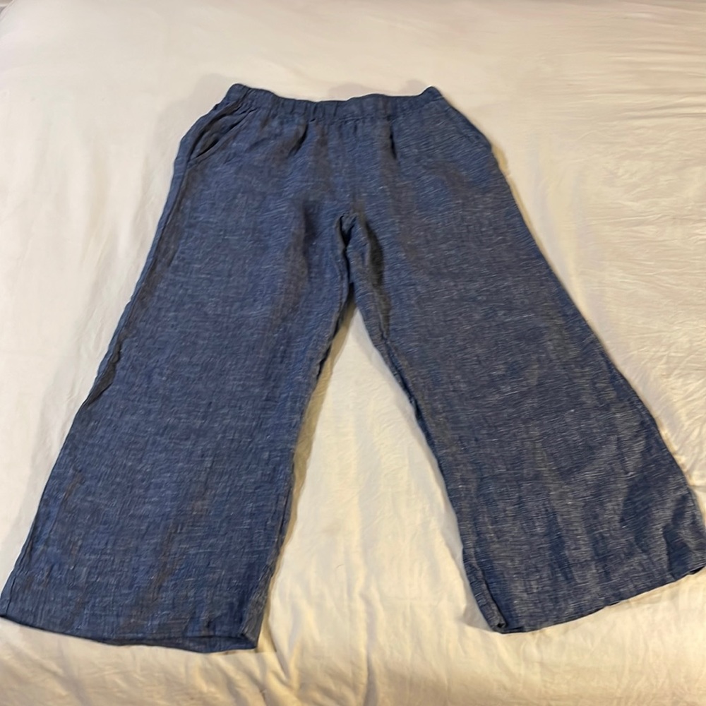 Blue Denim flair pants